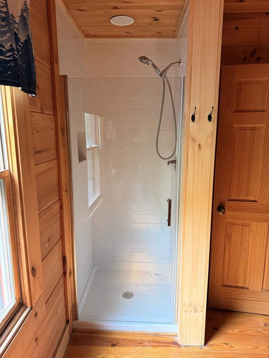 Bathroom shower remodel