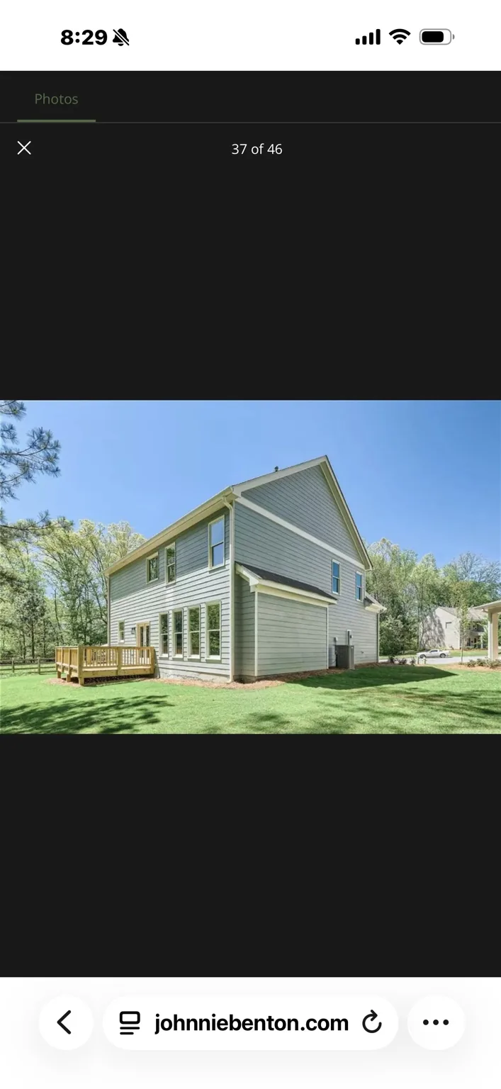 Before view of home exterior